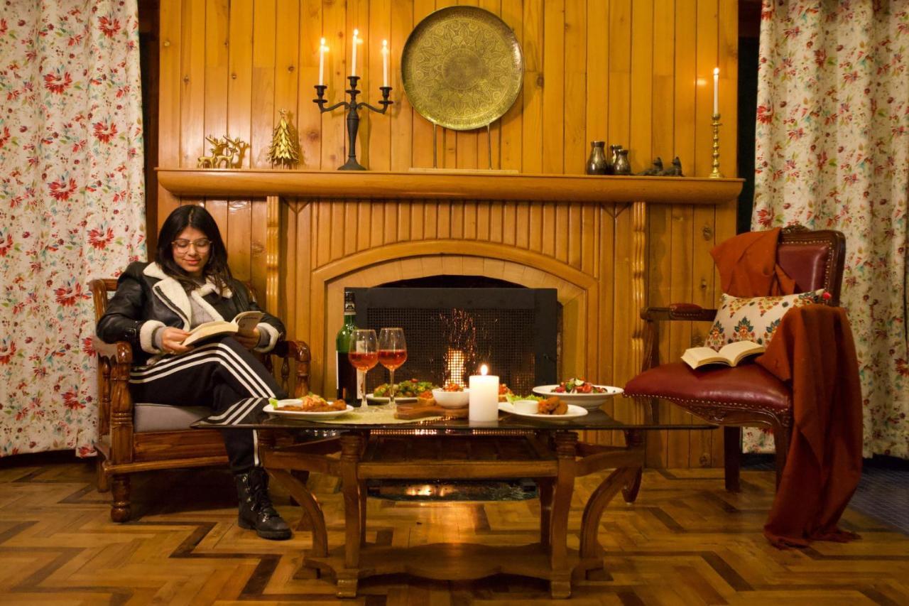 The Wooden Chalet, Manali Exteriér fotografie