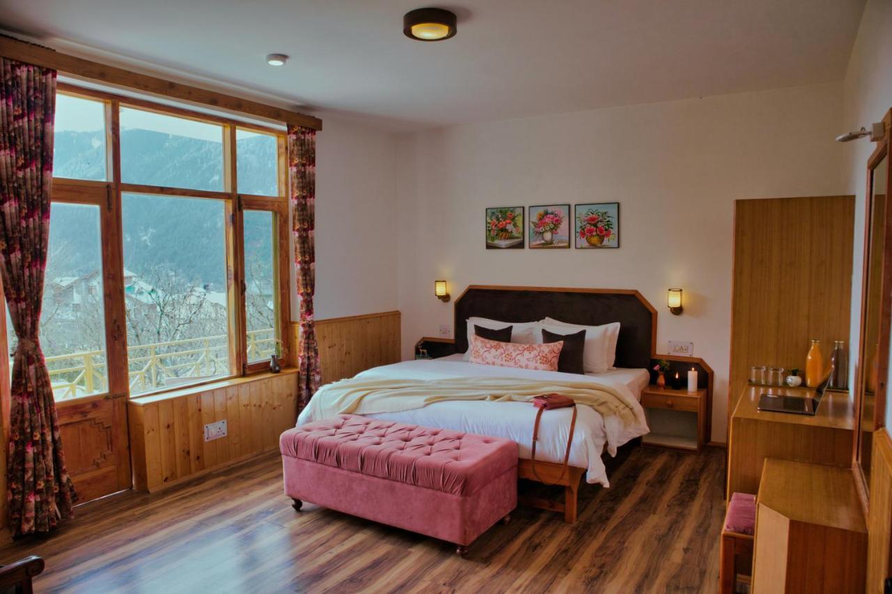 The Wooden Chalet, Manali Exteriér fotografie