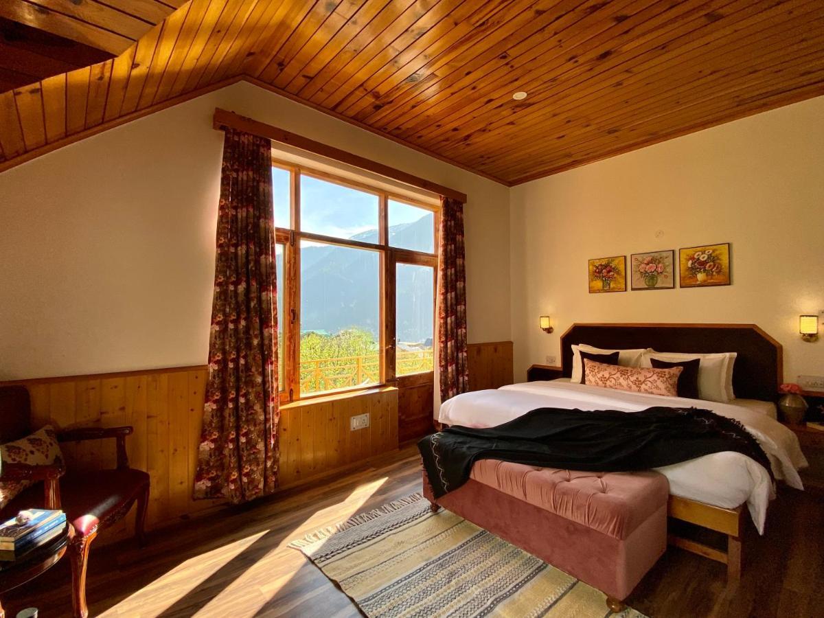 The Wooden Chalet, Manali Exteriér fotografie